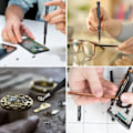 Miniatyrbilde 2 av 6: Skrutrekker sett magnetisk trekant torx skrutrekkere bits sett liten reparasjon verktøy