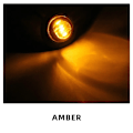 Miniatyrbild 6 av 6: 10 bitar 24V LED Sido Markör Blinkers Ljus Lastbil Varning Baklykta Släp