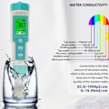 Miniatyrbillede 3 af 4: Temp Meter Vand Kvalitet Monitor Tester til drikke Vand, Akvarier PH Meter