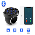 Miniatyrbillede 2 af 7: Trådløs Bluetooth Fjernbetjening Controller Medie knap