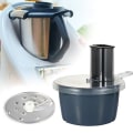 Miniatyrbilde 5 av 6: Mat Prosessor Beholder Multifunksjonell Kutter For Vorwerk Thermomix TM6 TM5 Matlaging Masher Skjæring Massering Skive Tilbehør