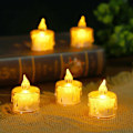 Miniatyrbillede 1 af 4: 48 stykker flammefri led stearinlys til hjem jul fest bryllup pynt