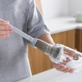 Miniatyrbillede 4 af 7: Køkken rengøring udstyr langt greb svamp børste flaske rengøring børste