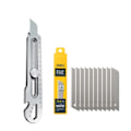 Miniatyrbild 1 av 4: Multifunktionell Utility Kniv 6 in 1 Rostfritt Stål Pappersvaror All Purpose Cutter Flask Plåt öppnare