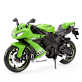 Pikkukuva 2 / 7: Kawasaki Ninja ZX-10R Musta Die Cast Vehicles keräily harrastukset moottoripyörä malli lelut