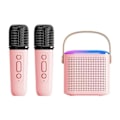 Miniatyrbilde 1 av 11: Mikrofon Karaoke Maskin Bærbar Bluetooth 5.3 PA Høyttaler System med 1-2 Trådløse mikrofoner