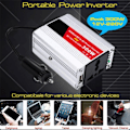 Miniatyrbillede 3 af 5: 300W DC 12V til 220V AC Strøm Inverter Konverter med USB Bil Adapter Auto Oplader Konverter Bil Power Inverter