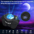 Miniatyrbild 6 av 7: Star Lights Aurora Galaxy Moon Projector with Remote Control Sky Night Lamps
