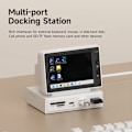 Miniatyrbilde 5 av 6: 3,5 tommer IPS Mini Skjerm AIDA64 Mini PC CPU RAM HDD Data Monitor Display Sub Skjerm med USB C Hub for bærbar PC MacBook