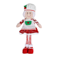 Miniatyrbild 8 av 9: God jul Sträckbar kock tomten Docka Söt Pepparkakor Man Teleskopisk leksak