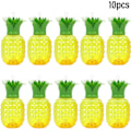 Miniatyrbilde 5 av 6: 10 stykker plast jordbær ananas drikke kopp med halm