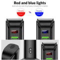 Miniatyrbilde 5 av 7: 5 Multi Port USB lader Hub For Mobil Telefon EU  Plug LED Display USB Lading Desktop Station Dock ladere