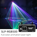 Pikkukuva 2 / 7: RGB Laser 500MW Beam Line Skanneri Projektori DMX Professional Disco DJ Häät bileet baari klubi lava valo