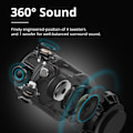 Miniatyrbillede 4 af 7: T6 Max Bluetooth Speaker 60W Home Loud Speaker with Deep Bass, 20H Playtime