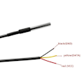 Miniatyrbilde 2 av 2: 10 stk DS18b20 temperatur sonde temperatur sensor