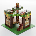 Miniatyrbild 5 av 6: 236 bitar magnetiskt block byggkloss pussel leksak MIN värld mini byggnad set med olikt kombination gör-det-själv pedagogiska leksaker gåvor