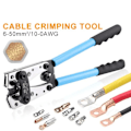 Miniatyrbillede 2 af 7: Rør Terminal Crimper Hex Crimp Værktøj