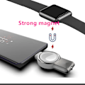 Miniatyrbillede 4 af 7: USB C Bærbar Trådløs Oplader til IWatch 8 7 6 SE 5 4 Oplader Dock Station USB kabel til Apple Watch Series 7 6 5  4 3 Type C