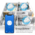Miniatyrbillede 4 af 6: Smart Plug 20A EU Smart Socket Med Strøm Monitoring Timing Function Voice Control Via Alexa Google Home