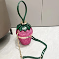 Miniatyrbild 7 av 11: Dam's Casual Axelväska Handväska lyx Designer Axelväskor Clutch väska Bucket väska