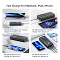 Miniatyrbillede 2 af 6: 65W Power Bank 30000mAh PD Quick Charge SCP FCP Powerbank Portable Ekstern Batteri Oplader