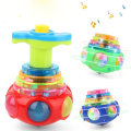 Miniatyrbilde 1 av 5: Bagged rund Luminous Leketøy Lys Musikk Roterende Gyro Tilfeldig Color One Pack