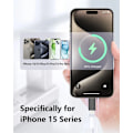 Miniatyrbild 3 av 7: 3 bitar Lightning Kvinna Till USB C Hane Laddare Adapter