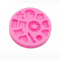 Miniatyrbillede 2 af 3: Slik form Silicone chokolade skimmel Små firkantet Slik forme