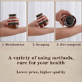 Miniatyrbild 3 av 6: Keramik Moxibustion Burk Muskel Relax Kropp Avslappning Moxa terapi Varm Massör