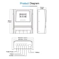 Miniatyrbillede 3 af 6: Power Bank Automatisk ATS Dual Power Overførsel Switch Solar Charge Controller