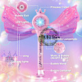 Miniatyrbillede 7 af 7: Bubble Wands for Børn Piger Light Up LED Lyd Bubble Gun Bubble Machine for Børn
