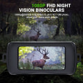 Miniatyrbilde 4 av 7: R12 kikkert Natt Vision Enhet Oppladbar 6W 850nm Infrarød