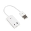 Pikkukuva 3 / 5: Ulkoinen USB ääni kortti liitin 3,5 mm USB ääni sovitin kuuloke mikrofoni ääni kortti