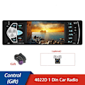 Pikkukuva 2 / 8: Auto Radio 1 Din 4,1 Tuuma FM Audio Stereo soitin