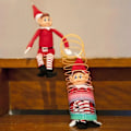 Pikkukuva 4 / 6: Elfie poika ja Elvie tyttö setti hauska ja leikkis haltiat Behavin' Badly figuuri