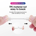 Miniatyrbilde 2 av 8: 8 Pin til 3,5 mm Jack AUX kabel For iPhone 14 13 12 11 8 7 X iPad Pro hann til hunn adapter hodetelefon kontakt lyd  Splitter