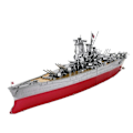 Miniatyrbild 1 av 4: 3D metall pussel modell byggnad kit - slagskepp Yamat slagskepp sticksåg leksak
