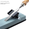 Miniatyrbilde 2 av 7: Meisel Honing Vinkel Guide Karbon Stål Sliper Kniv Sliper Blade for Tre Meisel Projeksjon Sliper
