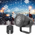Miniatyrbild 2 av 7: Jul fest ljus snöflinga projektor ljus led scen ljus
