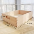 Miniatyrbild 7 av 7: Trä leksak ädelstenar block regnbåge stapling byggnad block leksaker naturligt trä block