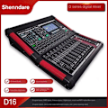 Miniatyrbild 2 av 6: D16 Kanal Mixing Dj utrustning Mixer Professionell Ljud Digital Mixer Med USB DJ Ljud Mixing Console Pro Audio Mixer  System