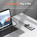 Pikkukuva 6 / 7: USB SATA Kiintolevy sovitin 2,5/3.5 Tuumaa HDD SSD Ulkoinen SATA Kiintolevy USB 3.0 kaapeli 12V/2A virta