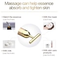 Miniatyrbild 5 av 7: 24k Guld Face Lift Bar Roller Vibration Banning Massager Ansiktsbehandling Stick Ansiktsbehandling Skönhet Hudvård