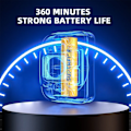 Miniatyrbild 3 av 6: Mini LED Uppladdningsbar Spannlampa Hög Power Mini Skärp Lampa Ljus USB C Sensor Strålkastare Front Ljus