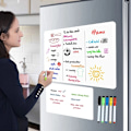 Miniatyrbillede 1 af 6: A3+A4 Magnetisk Tør Slet Tavle Køleskab Markører Whiteboard Marker