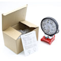 Miniatyrbilde 1 av 10: 18V Li-ion Batteri LED Arbeid Lys Lommelykt Bærbar Emergency Flood Lampe Camping lampe