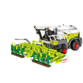 Miniatyrbillede 1 af 5: Gård traktor 2023 STK TEKNISK Majs høster RC Bygge Klodse By Bil Køretøj  Mursten Konstruktion Legetøj