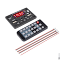 Miniatyrbilde 2 av 9: Forsterker MP3 spiller dekoder kort DC 5V-26V Bluetooth5.0 Bil FM Radio Modul Anropsopptak Støtte TF