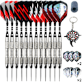 Miniatyrbild 1 av 6: Professionell Dart Nål Set 20g Toy 12 Piece Dart Board Hård Nål Imitation Tungsten Stål Dart Nål