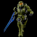 Miniatyrbilde 4 av 5: Halo Infinate Master Chief Action Figur Modell Kit Desk Decocation Dukke Leker